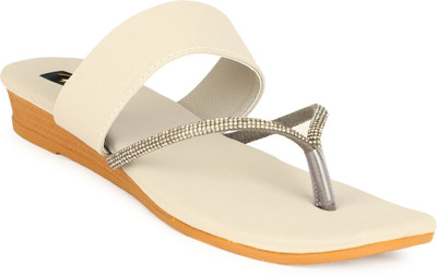 Rimezs Women Flats(Beige , 7)