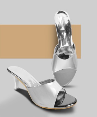 Furiozz Women Silver Heels