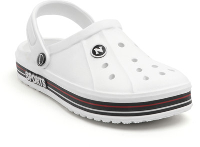 Arvok Women Clogs(White , 7)