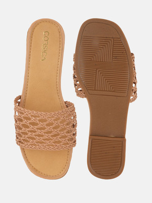 CORSICA Women Flats(Brown , 3)
