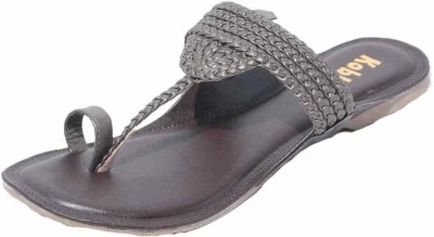 Koblerr Women Flats(Grey , 5)