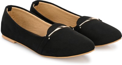 Clog London Women Flats(Black , 8)