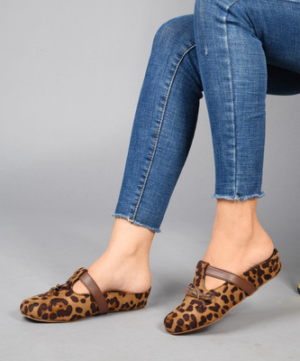 jm looks Women Flats(Brown , 3)