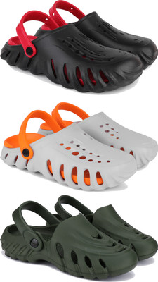 WINGSCRAFT Men Clogs(Olive , 10)