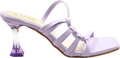 STYLZINDIA Women Heels(Purple , 8)