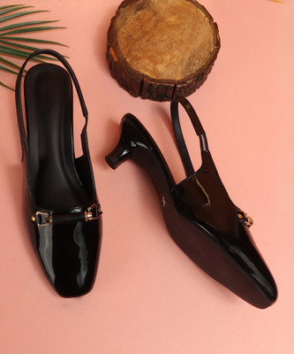 KILLER Women Heels(Black , 3)