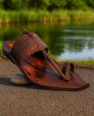 Kolhapuri Men Sandals(Brown , 11)