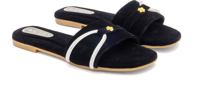 AFEEN Women Flats(Black , 7)