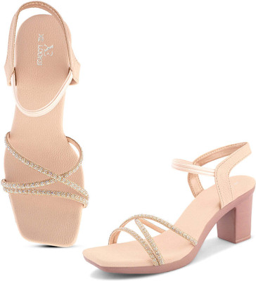 XE Looks Women Heels(Pink , 3)
