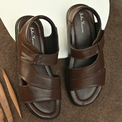 John Karsun Men Sandals(Brown , 8)