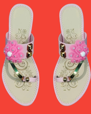 SHIPEE Women Sandals(Pink , 8)