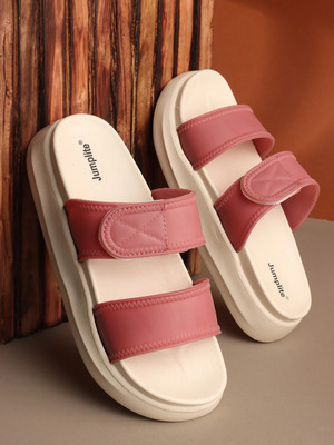 JUMPLITE Women Flats(Pink , 7)