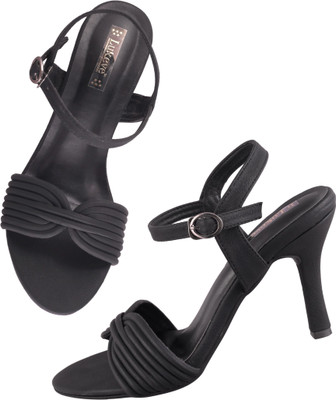 LUXEVE Women Heels(Natural , 6)