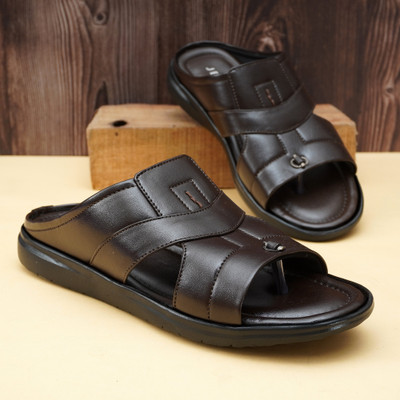JEMOKI Men Sandals(Brown , 9)