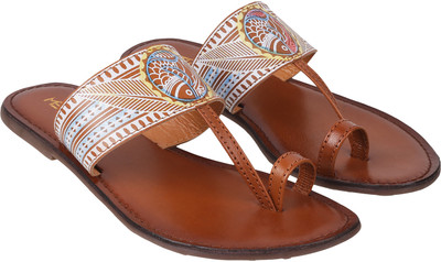 METRO Women Flats(Tan , 4)