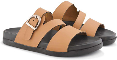 Roadster Men Sandals(Tan , 6)