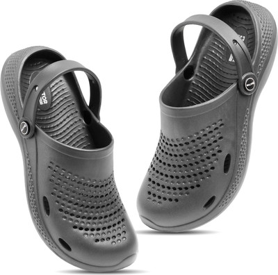 Footup Men Clogs(Grey , 7)