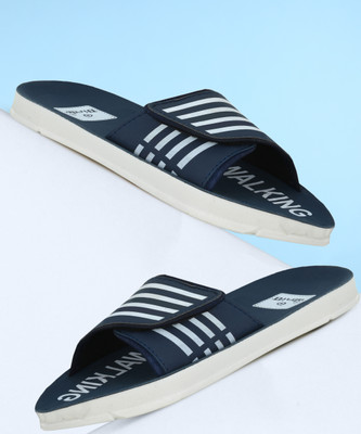 Birde Stylish Comfortable Lightweight Regular Wear Men Navy, White Sandals Men Sandals(Navy, White , 9)