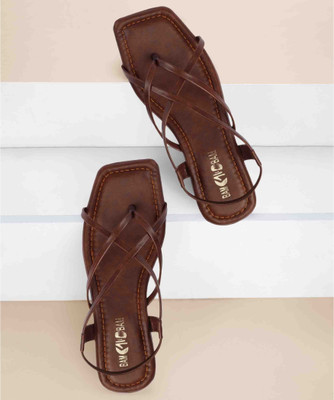 Bambam Women Flats(Brown , 3)