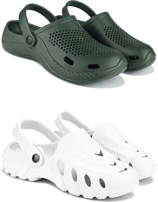 ABN Men Casual(Green, White , 6)