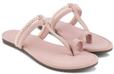 TFF Women Flats(Pink , 7)