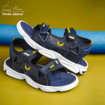 BERSACHE Men Sports Sandals(Blue , 9)