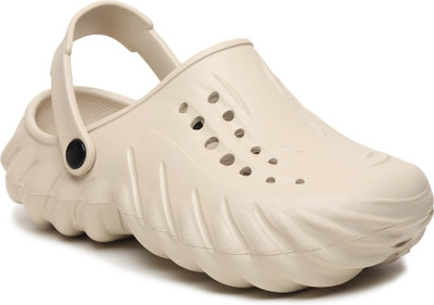 JUSAN Men Clogs(Beige , 8)