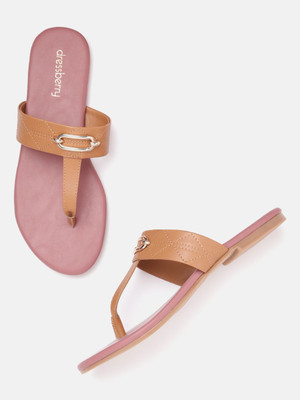 Dressberry Women Flats(Tan , 6)
