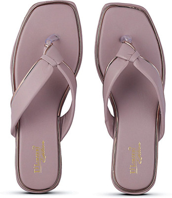 DLORZERI Women Flats(Purple , 4)