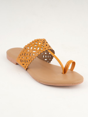 ANOUK Women Flats(Yellow , 3)