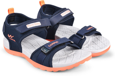 CAMPUS Men Sports Sandals(Navy , 7)