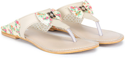 Shezone Women Flats(Off White , 4)