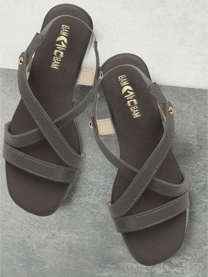 Bambam Women Flats(Grey , 5)