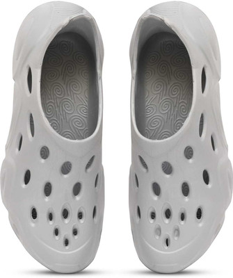 Footsace Men Clogs(Grey , 7)