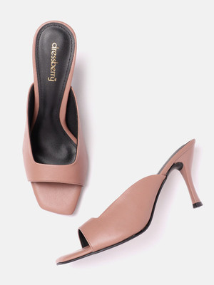 Dressberry Women Heels(Pink , 4)