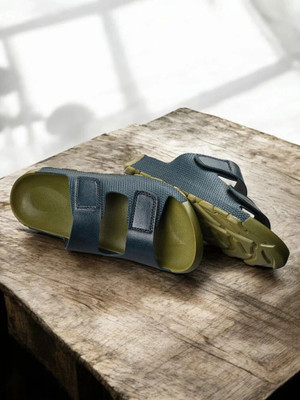 BIZORA Men Casual(Olive , 8)