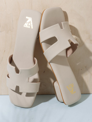 Zapatoz Women Heels(Off White , 6)