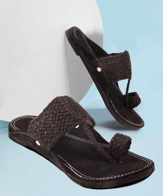 AMAZING TRADERS Men Flats(Black , 8)