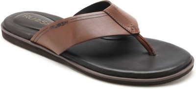 RUOSH Men Sandals(Brown , 8)