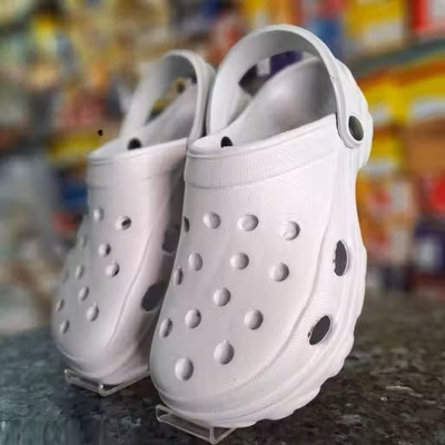 AARKshit Men Clogs(White , 7)