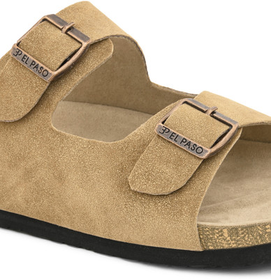 El Paso Men Sandals(Beige , 6)