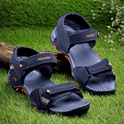 Picaaso Men Sports Sandals(Multicolor , 8)