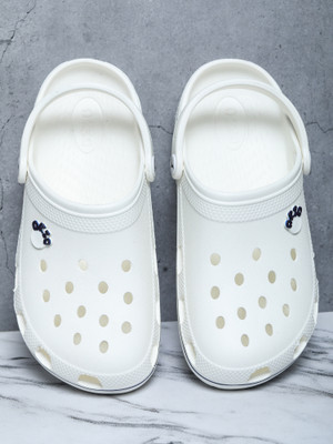 Abros Men Clogs(White , 8)