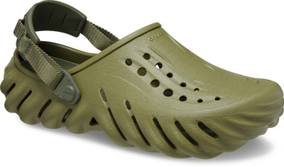 CROCS Men Clogs(Olive , 3)