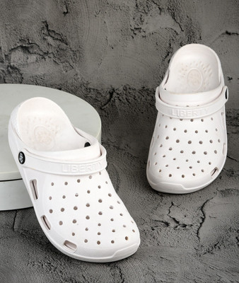 LIBERTY Women Clogs(White , 3)