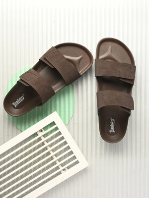 Roadster Men Sandals(Brown , 7)