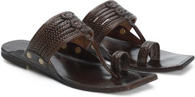 Stepsoft Men Sandals(Brown , 10)