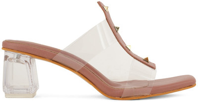 Dressberry Women Heels(Beige , 4)