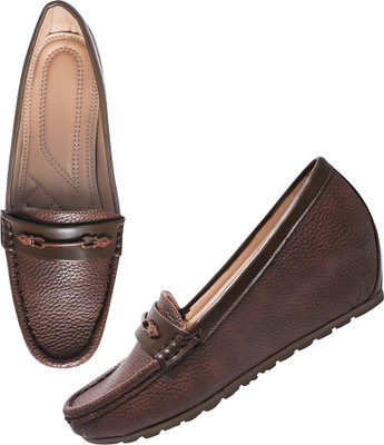 TRYME Bellies For Women(Brown , 6)