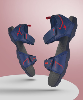 Sparx SS 713 Men Casual(Navy, Red , 10)